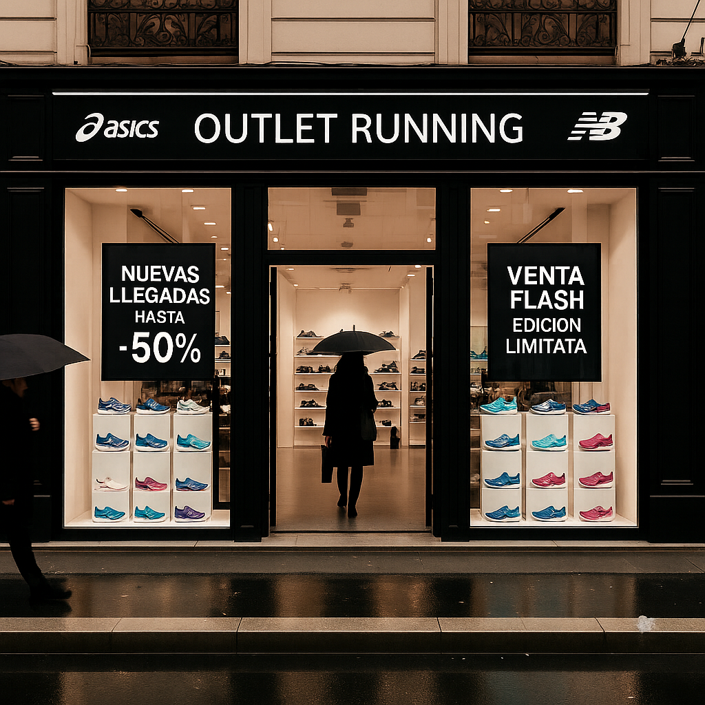 Ventas privadas de Asics y Adidas