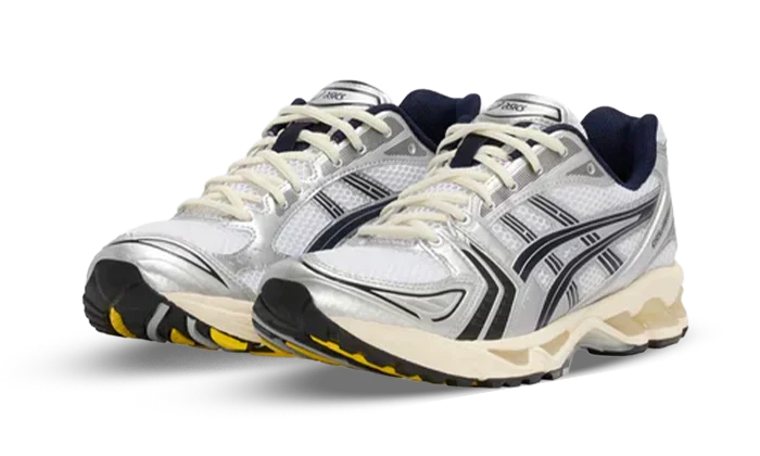 Gel-Kayano 14 JJJJound Blanco Plata Negro