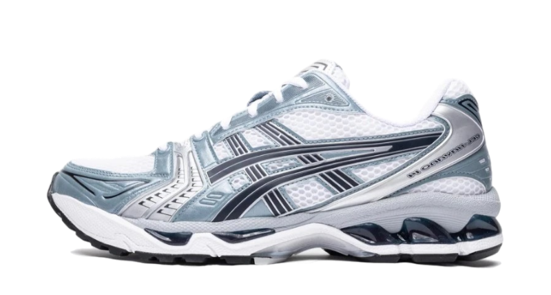 Gel-Kayano 14 Blanco Gris Fiordo