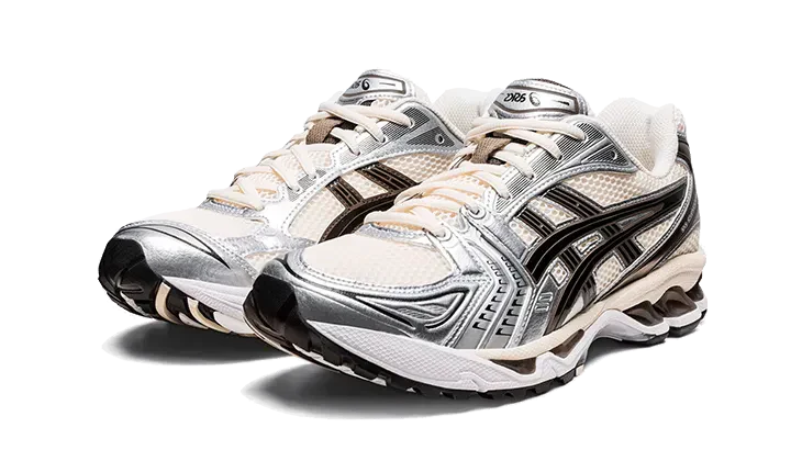 Gel-Kayano 14 Crema Negro Metálico Ciruela